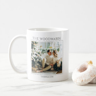 Par julfoto kaffemugg
