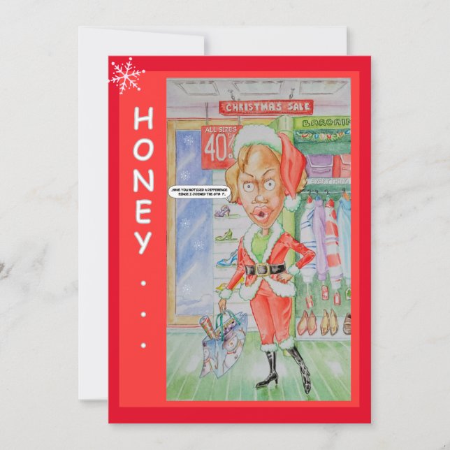 Par julhälsningskort julkort (Framsida)