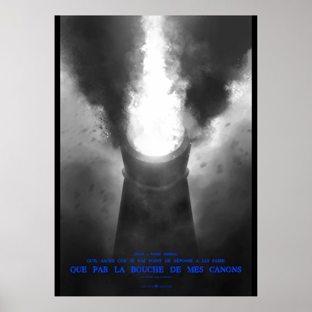 Par la bouche de mes canons poster (Framsidan)