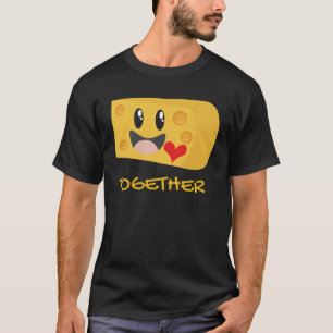 Par Macaroni och Cheese Better Together lite T Shirt