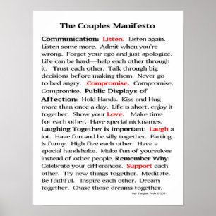 Par-manifestet Poster