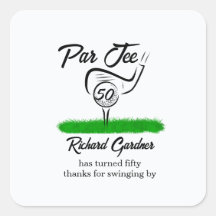 Par Off for an UnForeGettable 50th Birthday Party