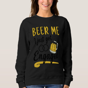Par Öl Mig Jag Är Precis Förlovad T Shirt