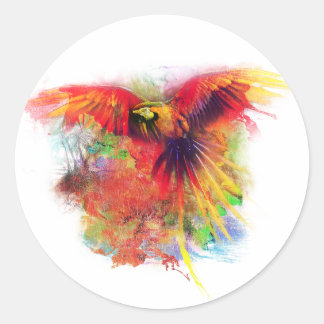 par runt klistermärke