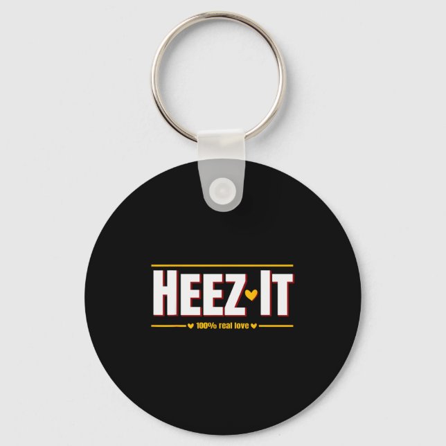 Par Sheez-it Heez-it Matchande Par Valentine Nyckelring (Framsida)