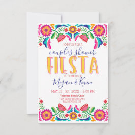 Par Shower Fiesta Inbjudan
