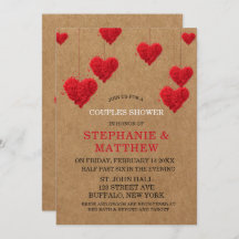 Par Shower på Alla hjärtans dag