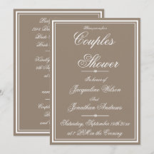 Par Shower Simple Elegant OSA Garden Party