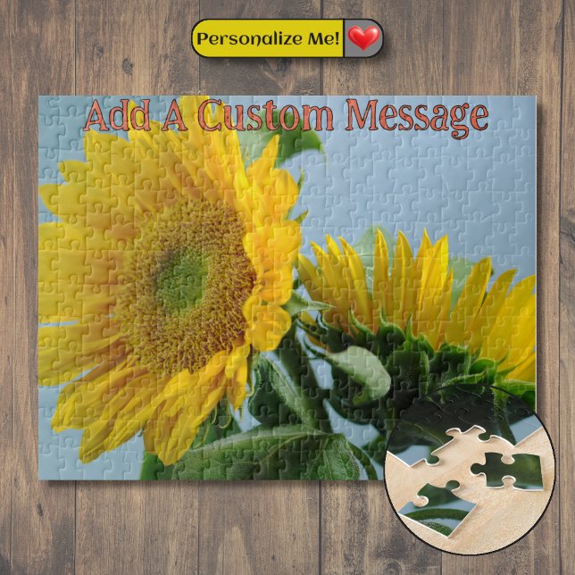 Par solrosor pussel (Pair of Sunflowers Jigsaw Puzzle
)