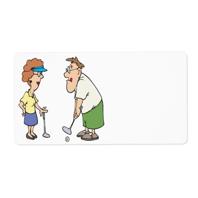 Par som Golf tillsammans håller ihop Fraktsedel (Framsidan)