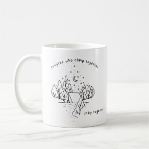 Par som håller ihop kaffemugg