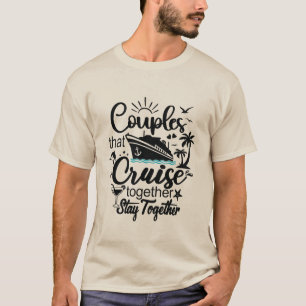Par som kör samman och håller ihop Vacay T Shirt