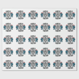 Par som Krampus tillsammans stannar tillsammans XM Presentpapper
