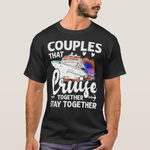 Par som kryssar tillsammans Make och frun Crui T Shirt