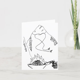 Par som Ski tillsammans kort