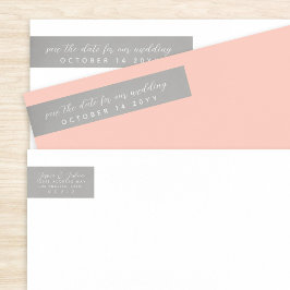 Par Spara datum Anpassningsbarna Färg Etikettband