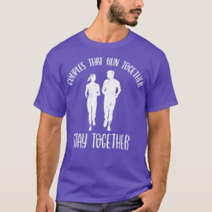 Par Springa tillsammans, håll ihop (2) T Shirt