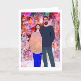 Par stöder LeeMarie's kreativa design Kort