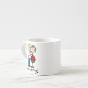 Par T-shirts och presenter vi väntar Espressomugg