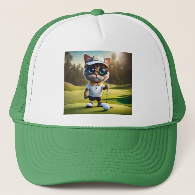 "Par-T-tid: Coola Cats Golf Swing!" Keps (Framsida)