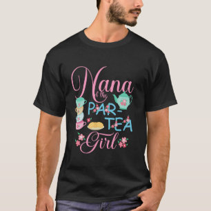 Par Tea Girl Time to Par Tea Matching T Shirt