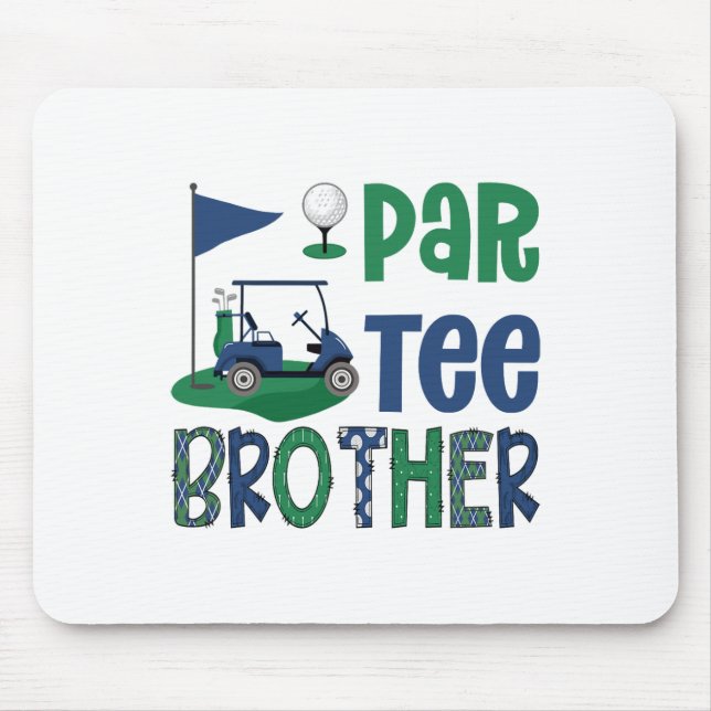 Par-tee Brother Golf Lover Birthday Party Family M Musmatta (Framsidan)