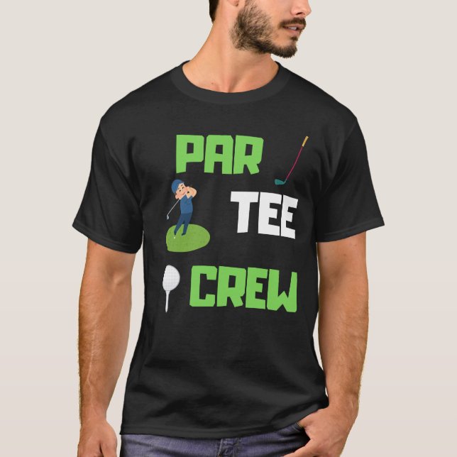 Par Tee Crew Squad Golf Älskare (Framsida)