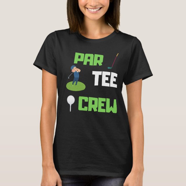 Par Tee Crew Squad Golf Älskare (Framsida)