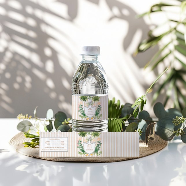 Par-Tee före Tee | Golfkandidaten Vattenflaska Etikett (Skapare uppladdad)