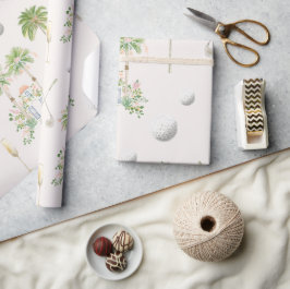 Par-Tee i Palm Springs | Golfbröllopsgästkväll Presentpapper