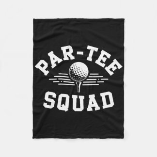 Par-tee Squad Roliga Golfälskare Team Fleecefilt