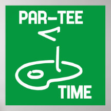 Par-Tee Time White