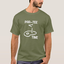 Par-Tee Time White T Shirt