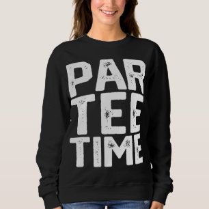 PAR Time Party Roligt Drinking Beer Golfing Funn T Shirt
