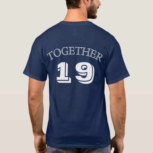 Par, TOGETHER SINCE... (shirt 1 of 2) Tee (Baksida)