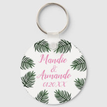 Par Tropical Grey Bröllop Datum