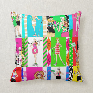 Par-utslagsplats på grönten kudde