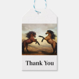 par vild hästar presentetikett