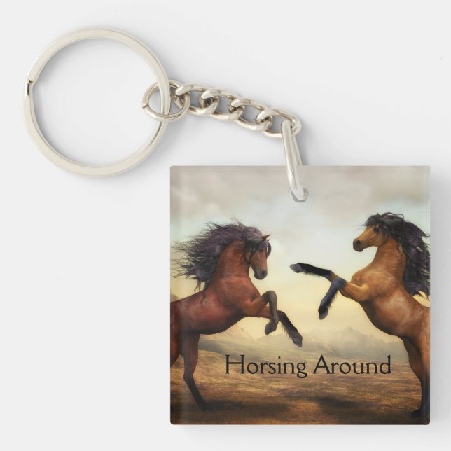 par vilda hästar  (Framsidan)