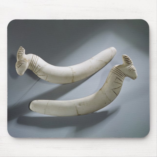 Para av castanets, den Thinite perioden Musmatta (Framsidan)