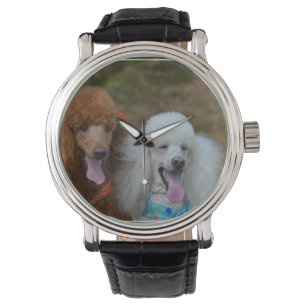 Para av pudlar armbandsur