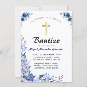 Para Bautizo-inbjudningar Inbjudningar