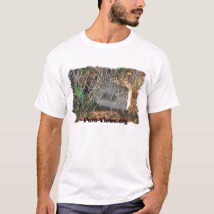 Para-Beskådar logotypskjortavit T-shirt