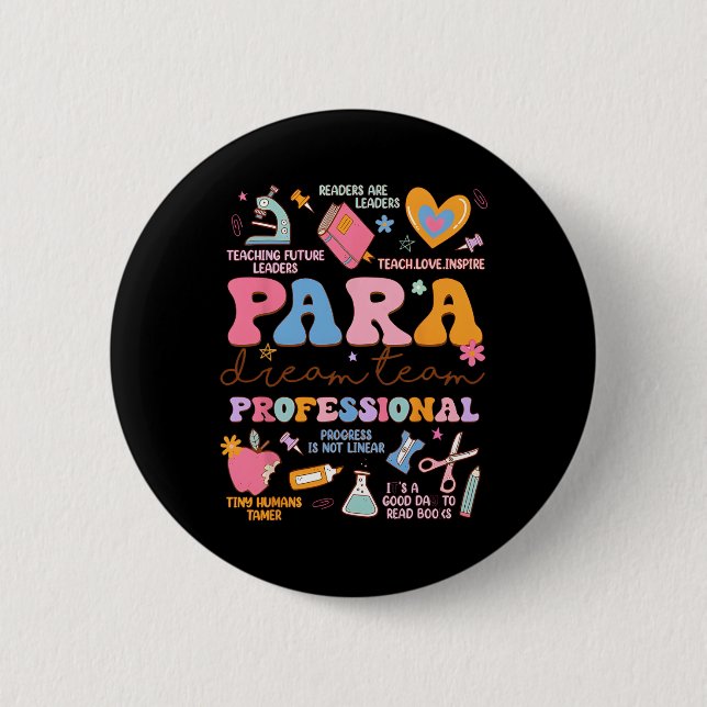 Para Dream Team Paraprofessional First Day Back To Knapp (Framsida)