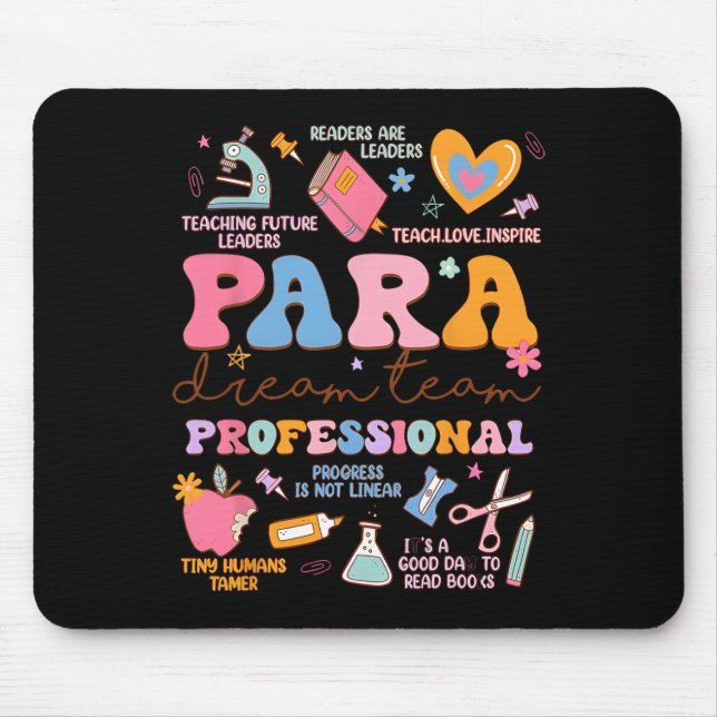 Para Dream Team Paraprofessional Första Dagen Till Musmatta (Framsidan)