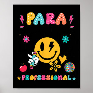 Para Dream Team Paraprofessional Första Dagen Till Poster
