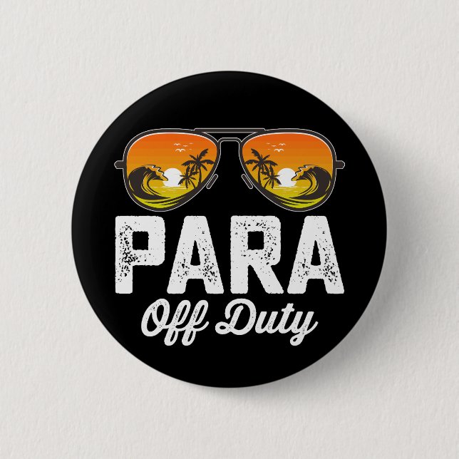 Para ledig extra lärare skolans sista dag knapp (Framsida)