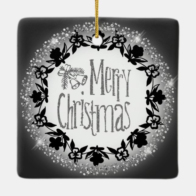 para navidad con decoración julgransprydnad keramik (Baksida)