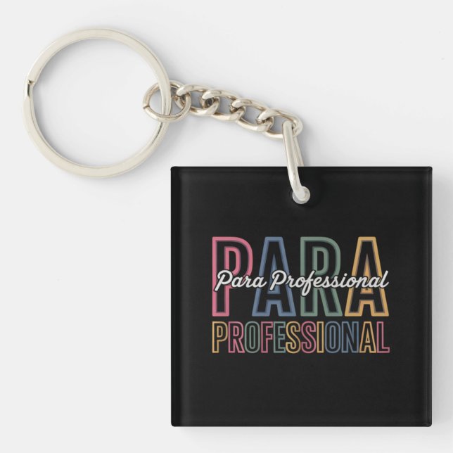 Para Paraprofessional Paraeducator Första Dagen Ti (Framsidan)