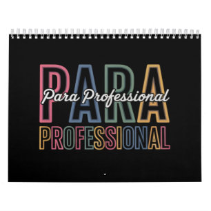 Para Paraprofessional Paraeducator Första Dagen Ti Kalender